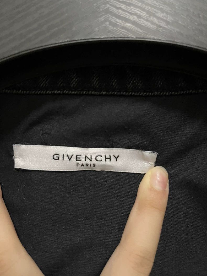 Givenchy Givenchy Black Denim Jacket M - dmc Size US M / EU 48-50 / 2 - 2 Thumbnail
