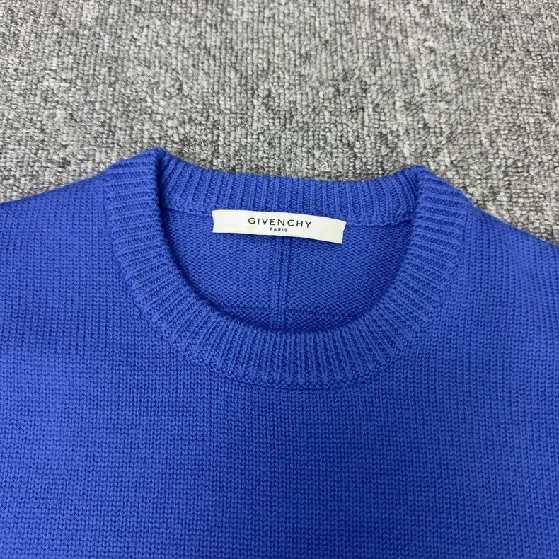 Givenchy Givenchy Blue Knit Sweater - dmc Size US S / EU 44-46 / 1 - 3 Thumbnail