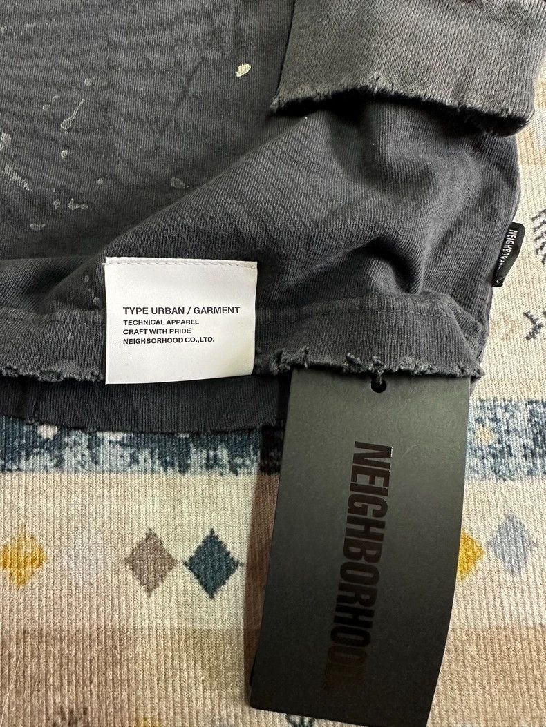 Neighborhood NEIGHBORHOOD DAMAGE CNK Long Sleeve T-shirt - dmc Size US L / EU 52-54 / 3 - 6 Thumbnail