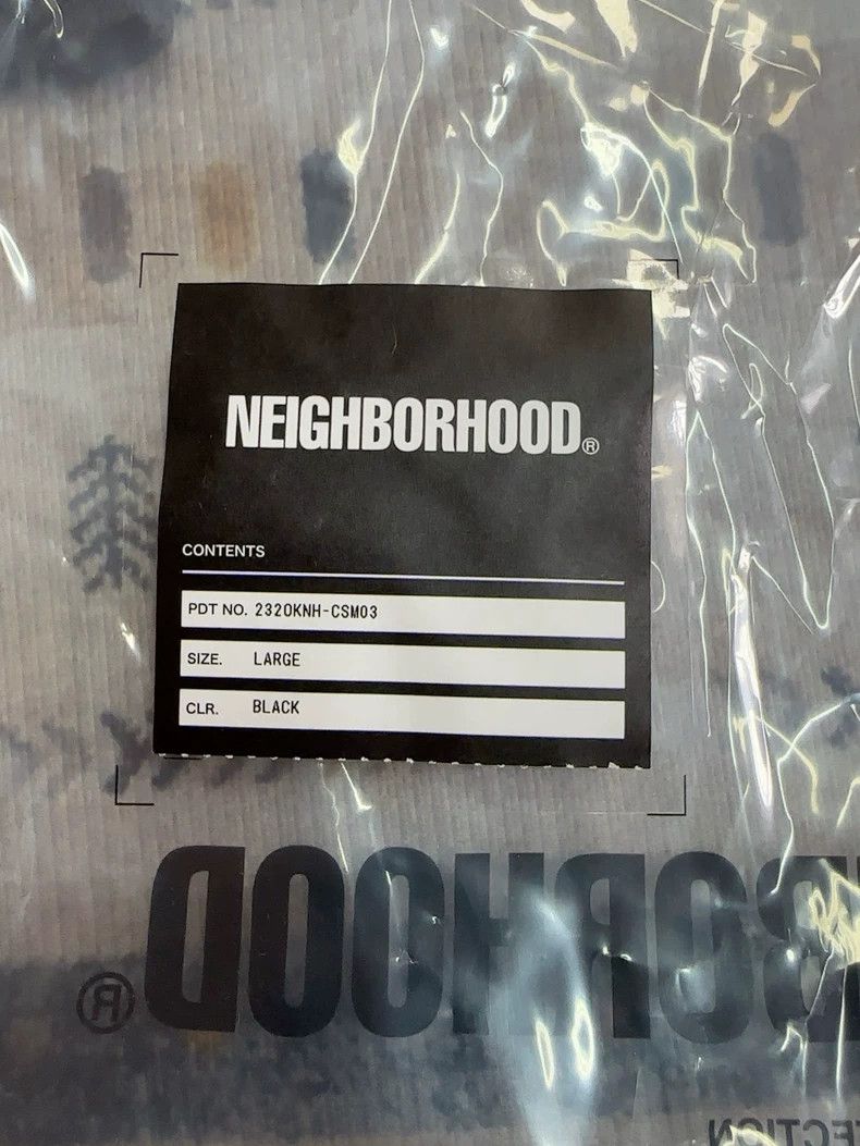 Neighborhood NEIGHBORHOOD DAMAGE CNK Long Sleeve T-shirt - dmc Size US L / EU 52-54 / 3 - 9 Thumbnail