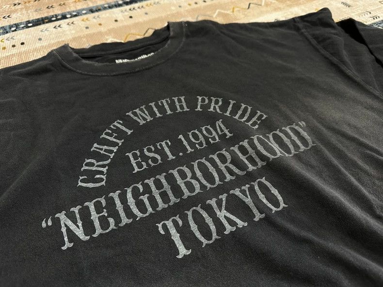 Neighborhood NEIGHBORHOOD DAMAGE CNK Long Sleeve T-shirt - dmc Size US L / EU 52-54 / 3 - 3 Thumbnail