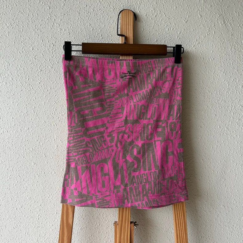 Vivienne Westwood Vivienne Westwood Pink Graffiti Tube Top - dmc Size US XS / EU 42 / 0 - 3 Thumbnail