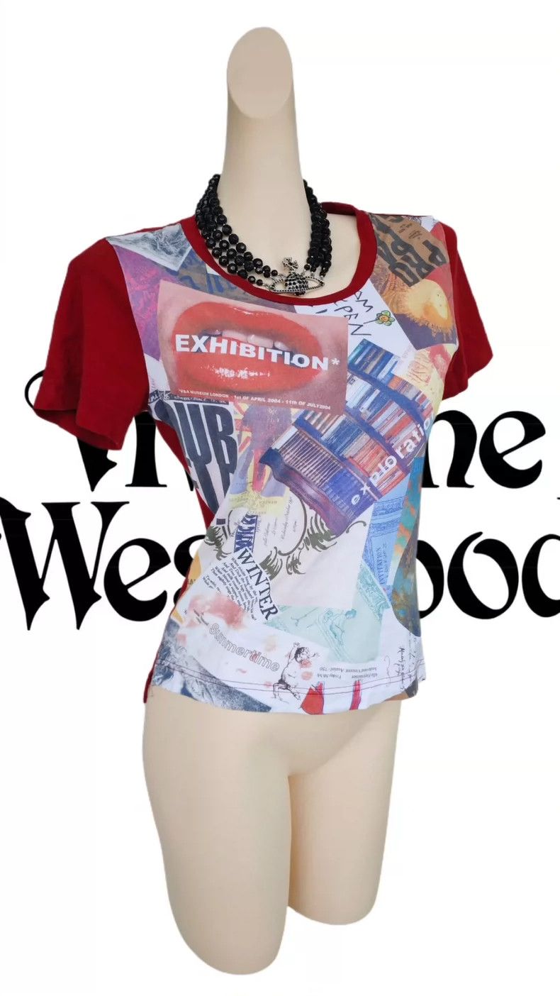 Vivienne Westwood Vivienne Westwood Printed Short Sleeve Top - dmc Size US S / EU 44-46 / 1 - 3 Thumbnail