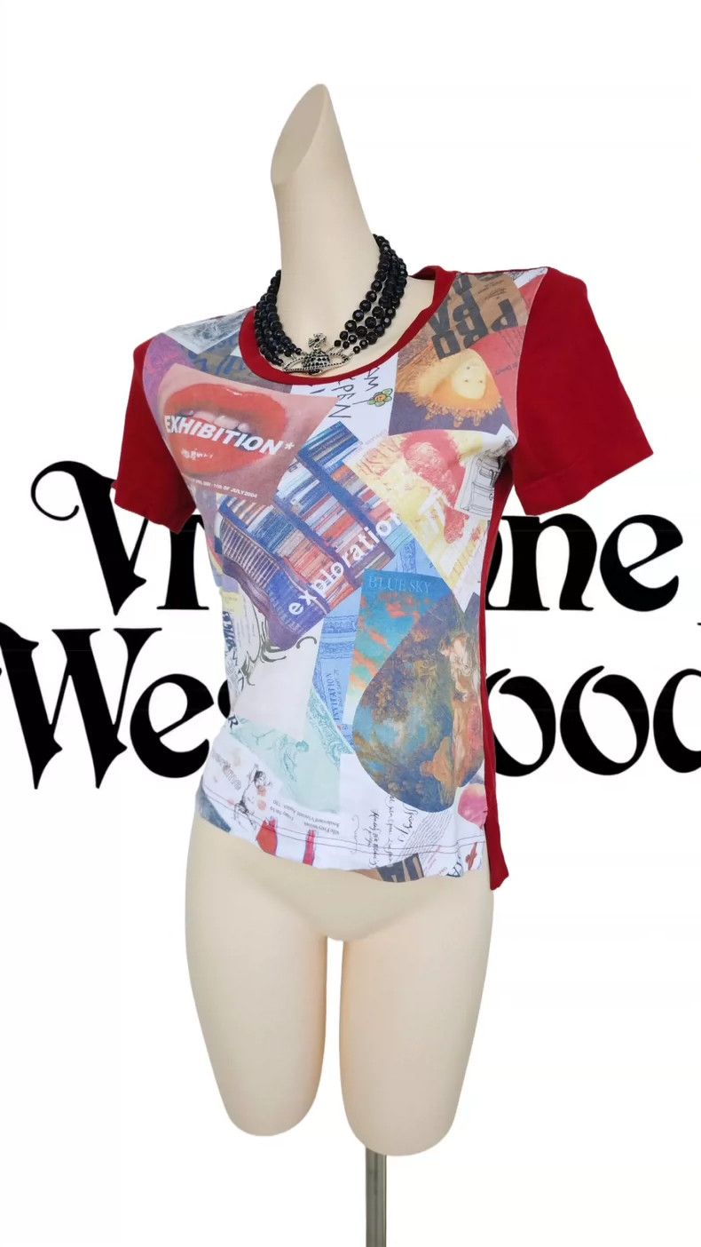 Vivienne Westwood Vivienne Westwood Printed Short Sleeve Top - dmc Size US S / EU 44-46 / 1 - 2 Thumbnail