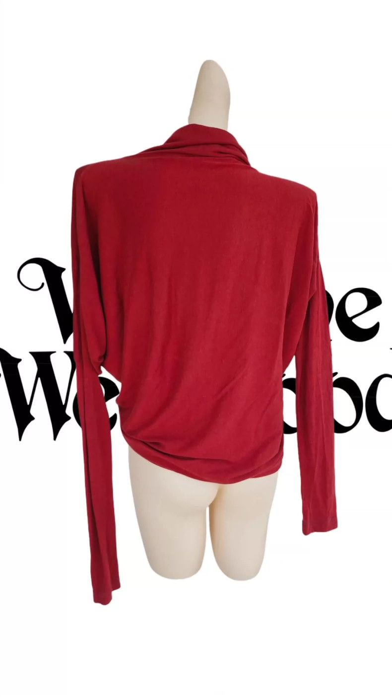 Vivienne Westwood Vivienne Westwood Red Asymmetric Top - dmc Size US M / EU 48-50 / 2 - 4 Thumbnail