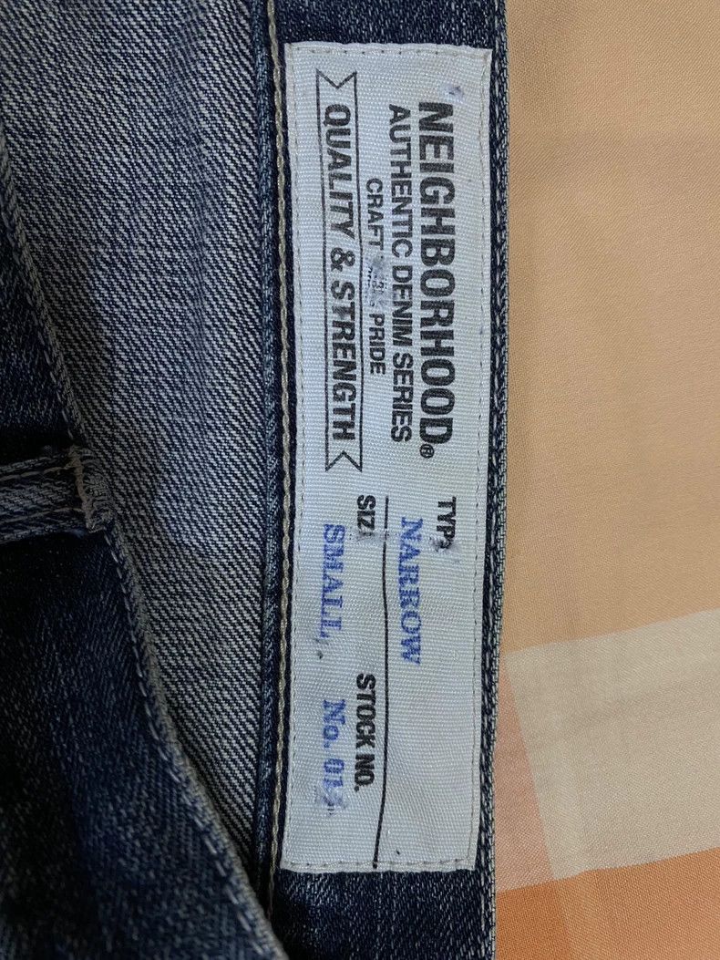 Neighborhood NEIGHBORHOOD SLASH SAVAGE NARROW 14OZ-PT Denim - dmc Size US 29 - 6 Thumbnail