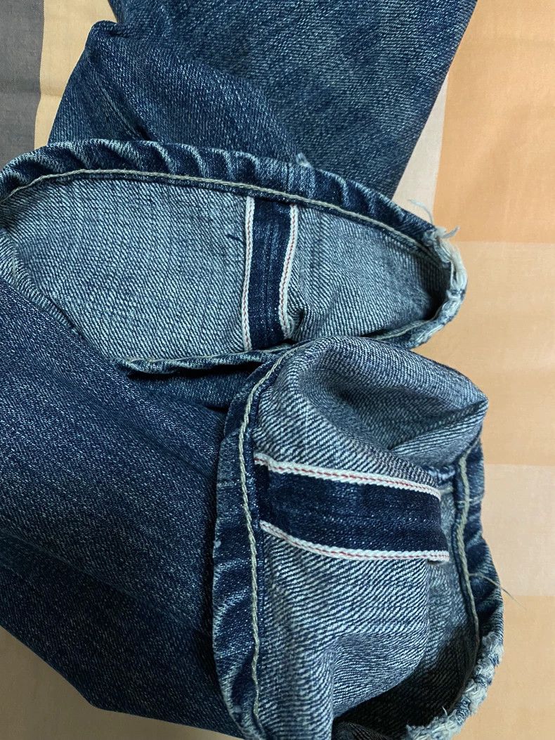 Neighborhood NEIGHBORHOOD SLASH SAVAGE NARROW 14OZ-PT Denim - dmc Size US 29 - 3 Thumbnail