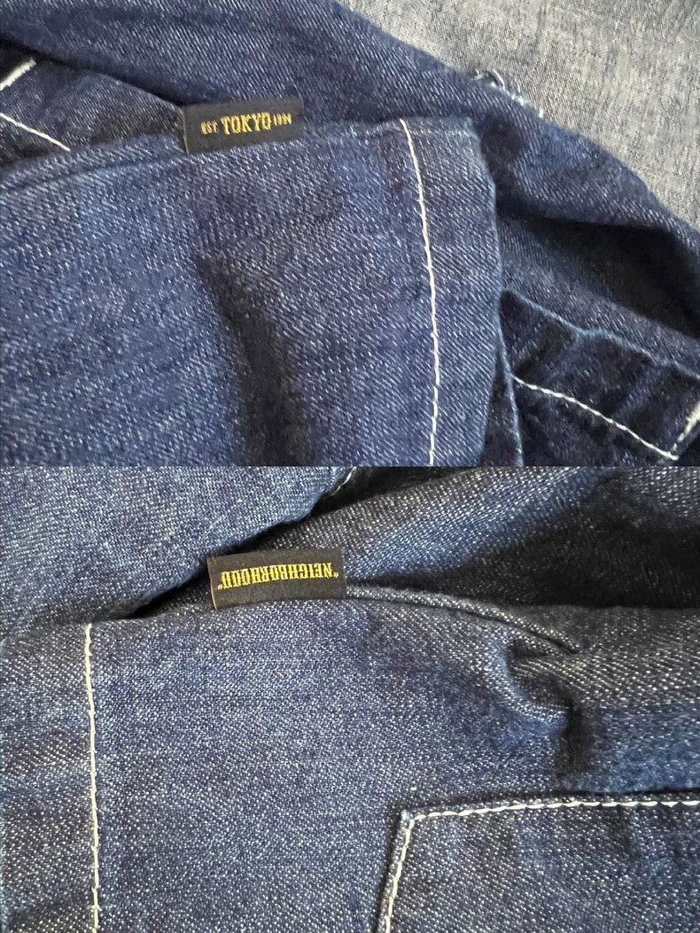 Neighborhood Neighborhood Denim Tang Suit Jacket - dmc Size US XL / EU 56 / 4 - 7 Thumbnail