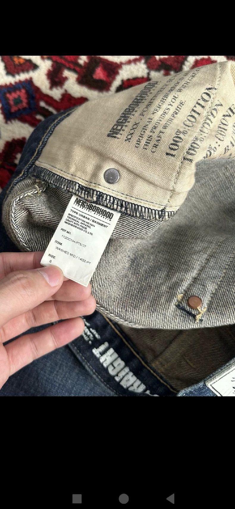 Neighborhood Neighborhood 11ex Washed Denim Jeans - dmc Size US 31 - 6 Thumbnail