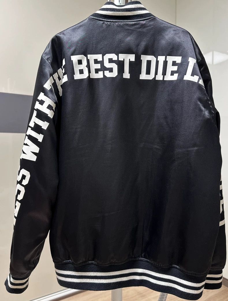 Neighborhood Neighborhood Silk Slogan Varsity Jacket XL - dmc Size US XL / EU 56 / 4 - 2 Thumbnail