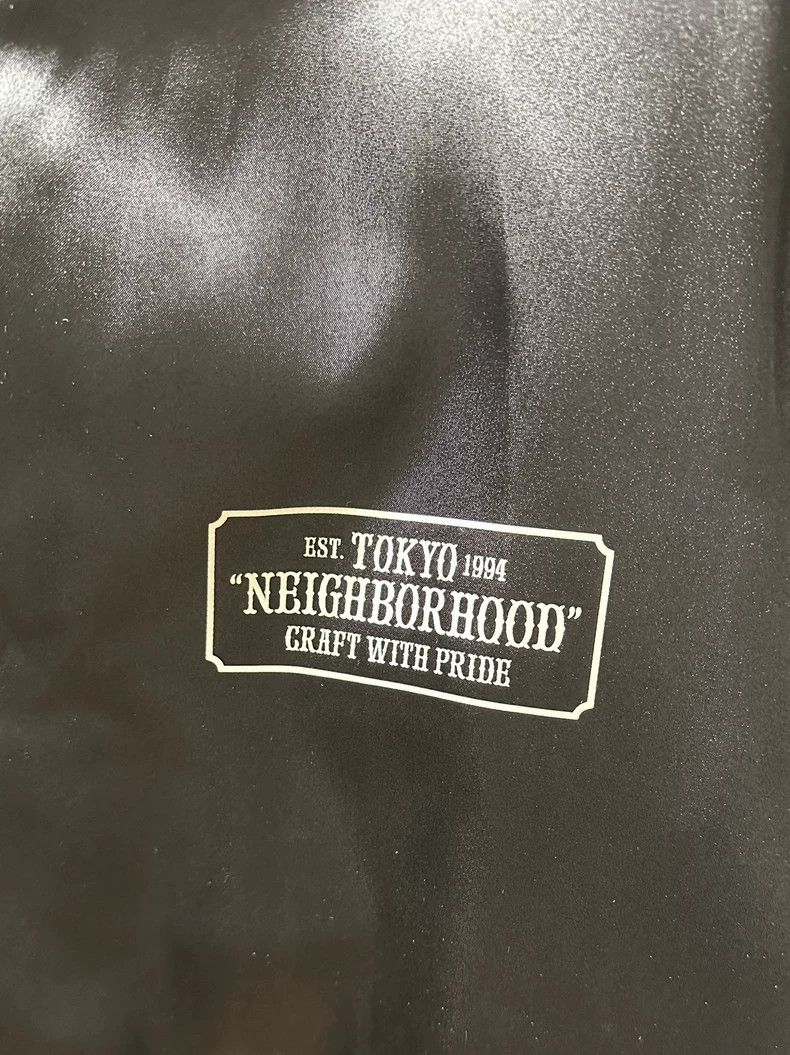Neighborhood Neighborhood Silk Slogan Varsity Jacket XL - dmc Size US XL / EU 56 / 4 - 5 Thumbnail