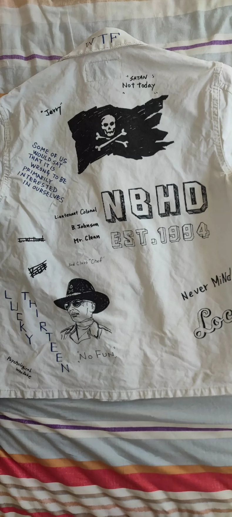 Neighborhood Neighborhood Graffiti Print Jacket - dmc Size US M / EU 48-50 / 2 - 5 Thumbnail