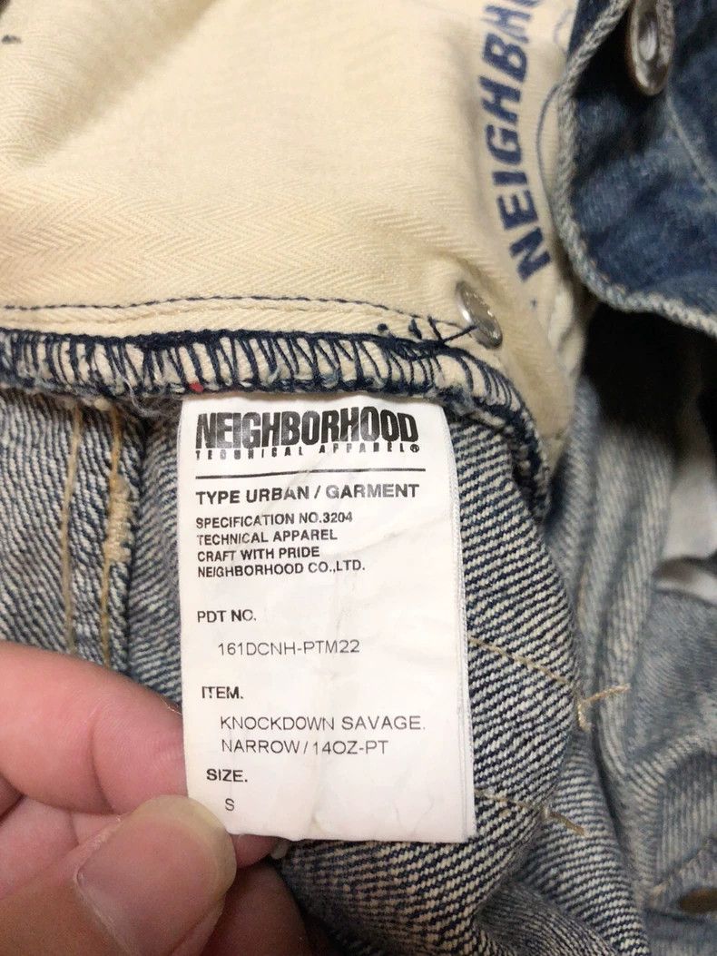 Neighborhood NBHD 16ss Distressed Denim Jeans - dmc Size US 31 - 7 Thumbnail
