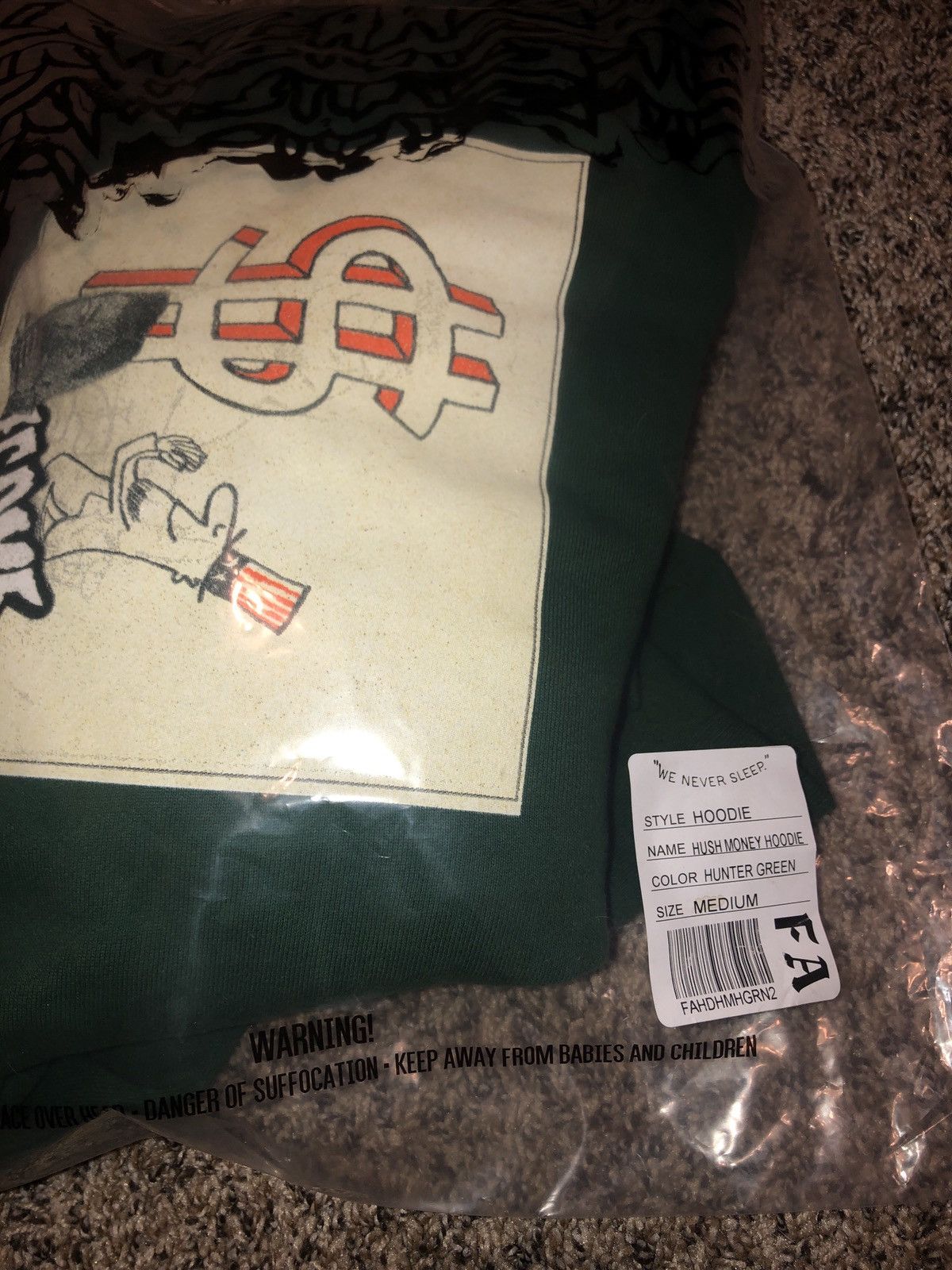 Fucking Awesome HUSH Money FA hoodie Size US M / EU 48-50 / 2 - 4 Thumbnail