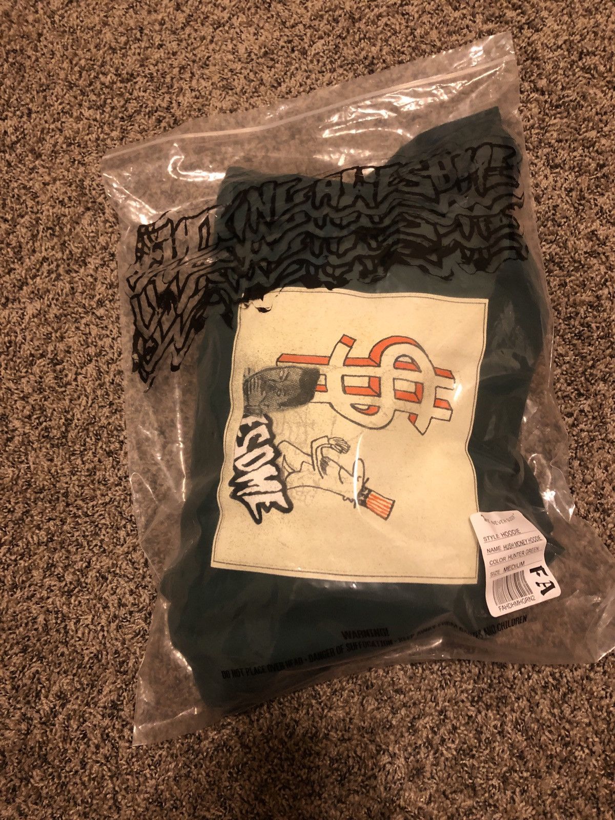 Fucking Awesome HUSH Money FA hoodie Size US M / EU 48-50 / 2 - 3 Thumbnail