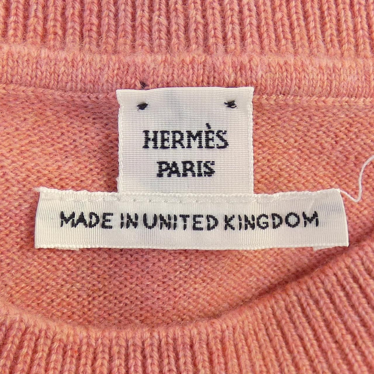 Hermes Hermes Hermes 100% Cashmere Knit Others Tops DUTY FREE for USA Size ONE SIZE - 4 Thumbnail