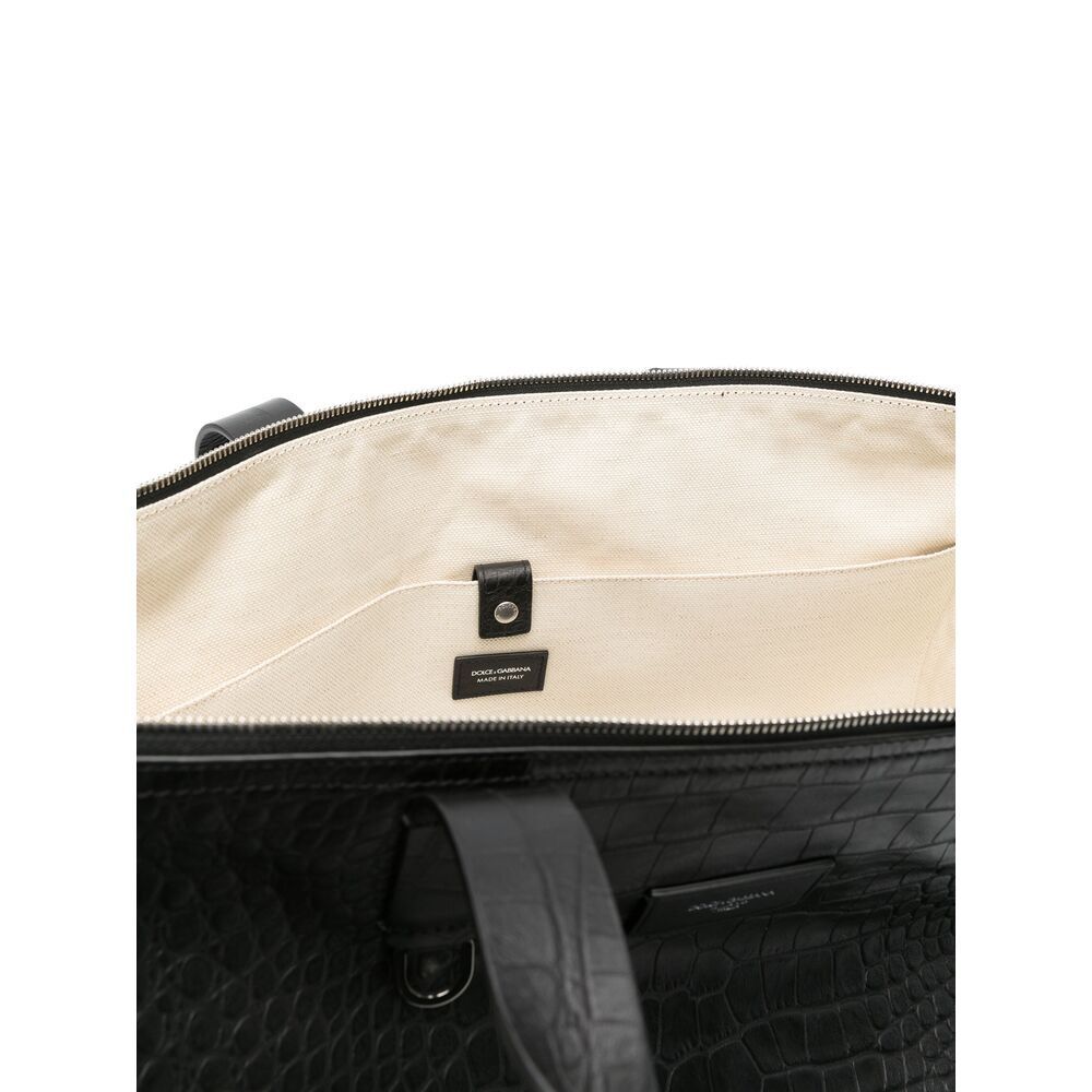 Dolce & Gabbana Dolce & Gabbana BLACK Tote Bags Size ONE SIZE - 2 Thumbnail