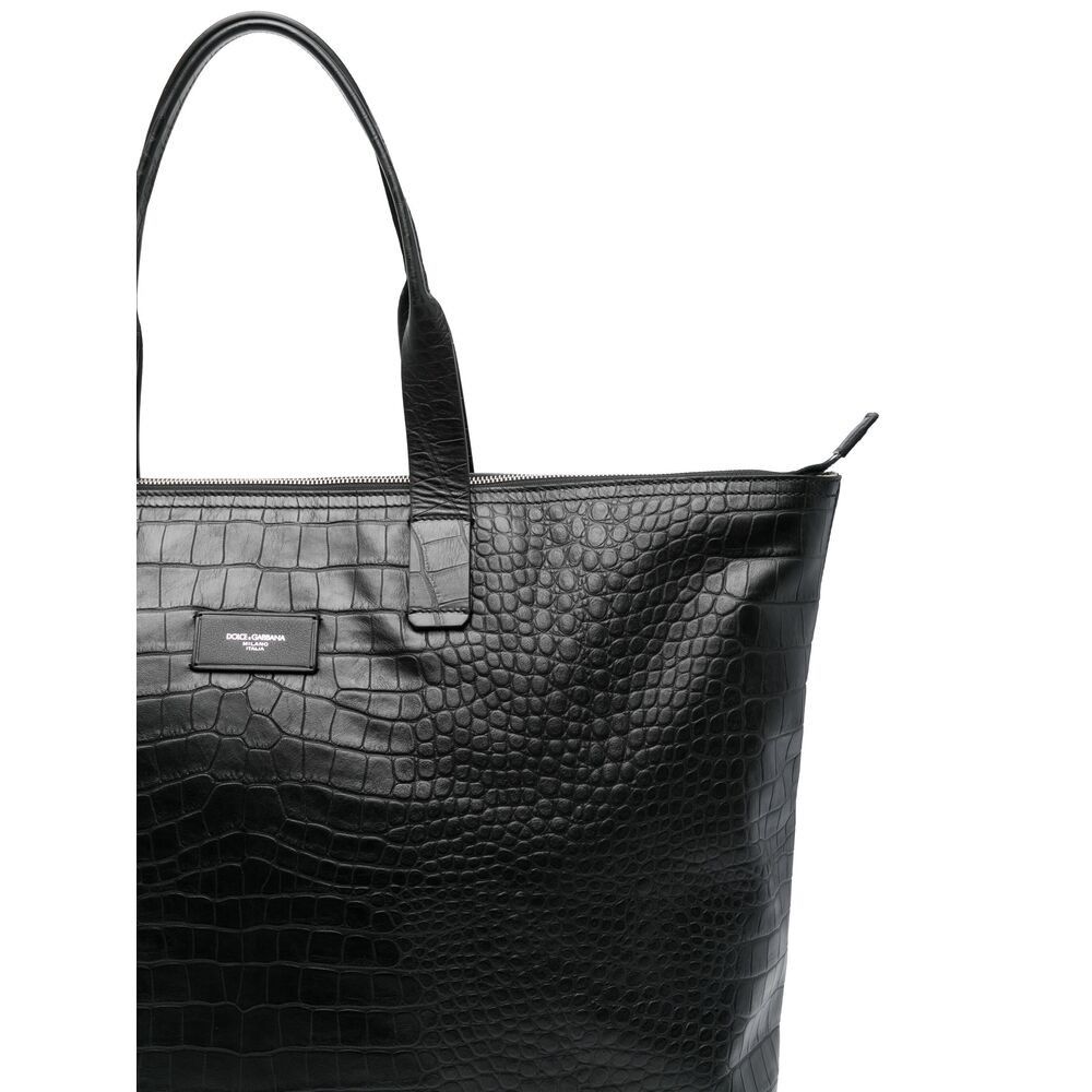 Dolce & Gabbana Dolce & Gabbana BLACK Tote Bags Size ONE SIZE - 5 Thumbnail