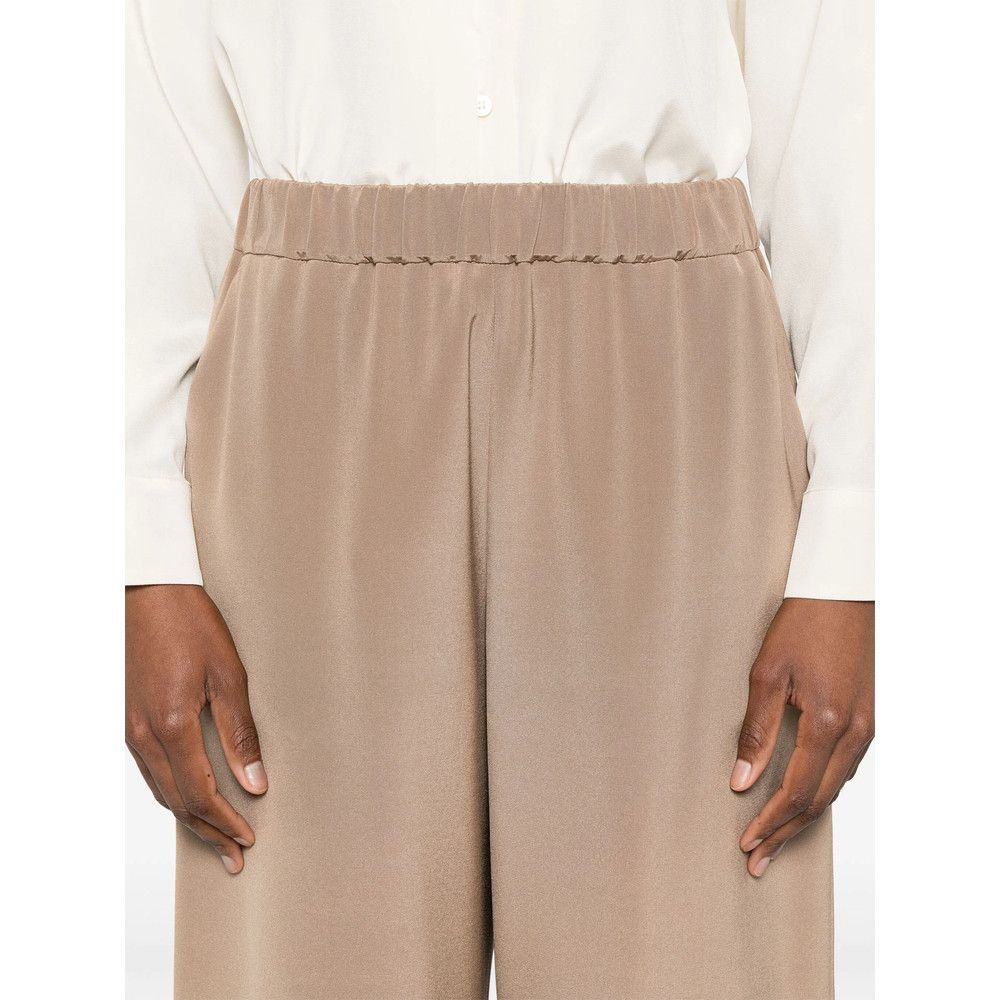 Max Mara Max Mara BROWN Trousers - Palazzo Pants Size 27" / US 4 / IT 40 - 4 Thumbnail