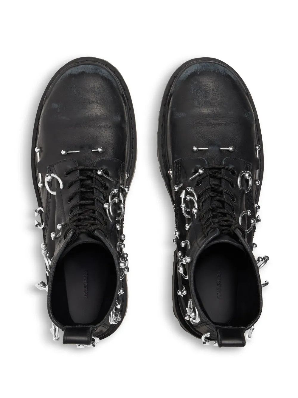 Balenciaga Leather Strike Piercing Boots Size US 6 / EU 39 - 3 Thumbnail