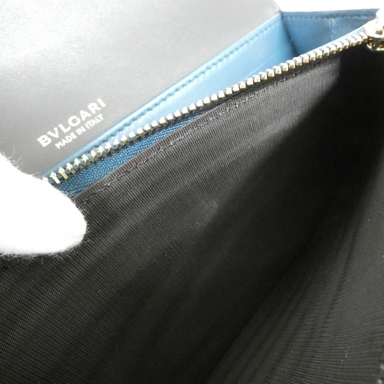 Bvlgari Bvlgari Bvlgari BVLGARI LOGO Calfskin Long Wallet Leather Long Wallet 291750 DUTY FREE for USA Size ONE SIZE - 6 Thumbnail