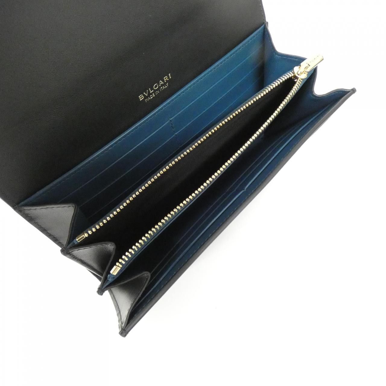 Bvlgari Bvlgari Bvlgari BVLGARI LOGO Calfskin Long Wallet Leather Long Wallet 291750 DUTY FREE for USA Size ONE SIZE - 5 Thumbnail