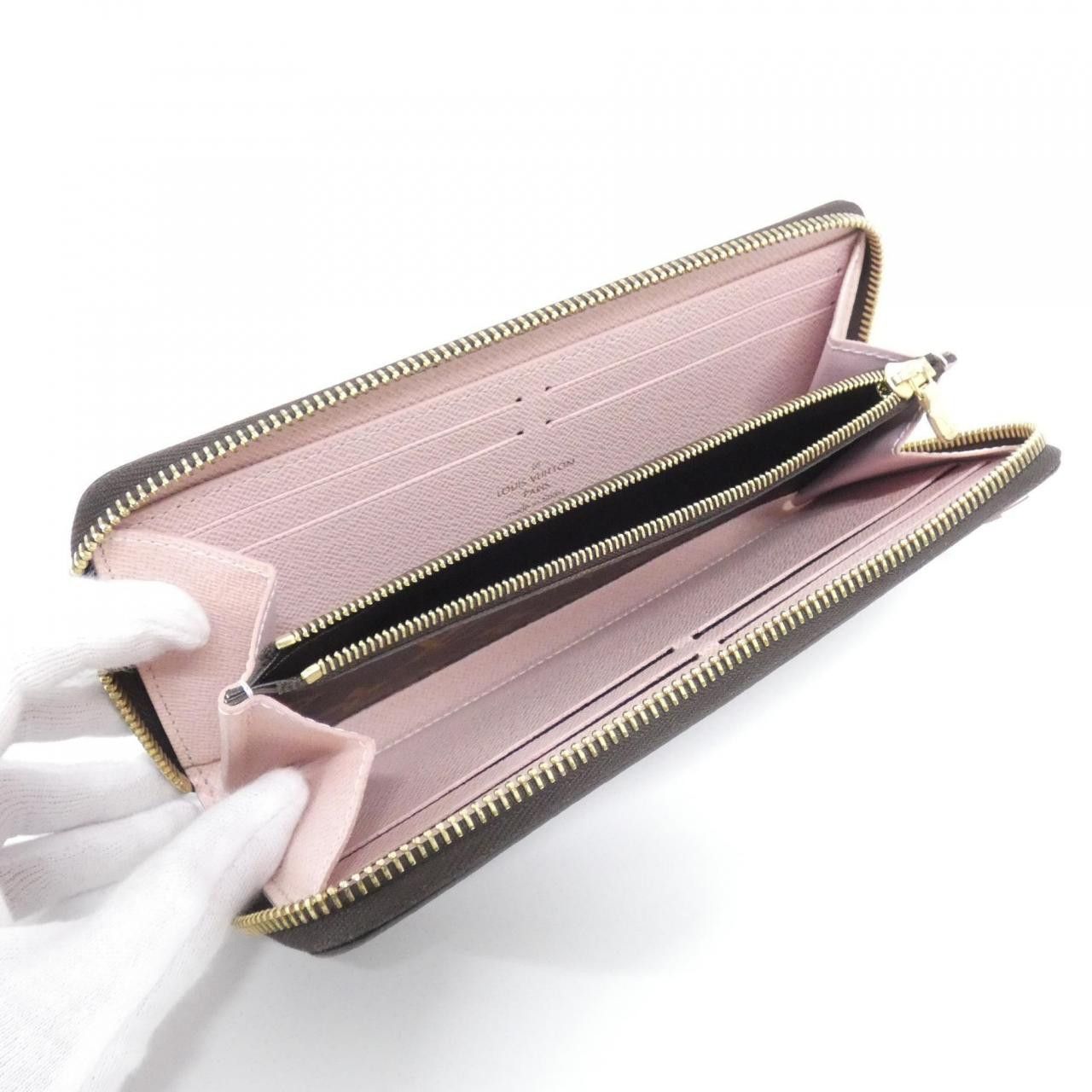 Louis Vuitton Louis Vuitton Louis Vuitton Portefeuille Clemence Monogram Long Wallet Canvas Long Wallet M61298 DUTY FREE for USA Size ONE SIZE - 7 Thumbnail