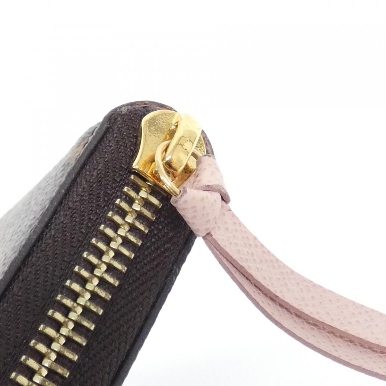 Louis Vuitton Louis Vuitton Louis Vuitton Portefeuille Clemence Monogram Long Wallet Canvas Long Wallet M61298 DUTY FREE for USA Size ONE SIZE - 4 Thumbnail