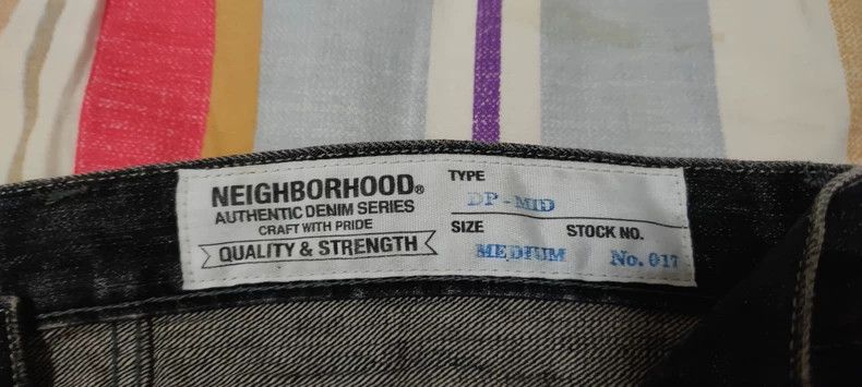 Neighborhood NBHD 9th Anniversary Black Jeans - dmc Size US 31 - 4 Thumbnail