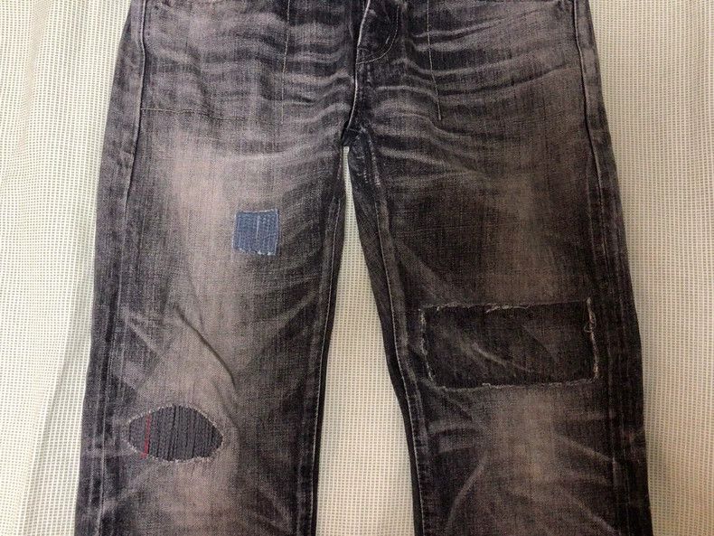Neighborhood Neighborhood 15AW Patch Black Denim - dmc Size US 31 - 2 Thumbnail
