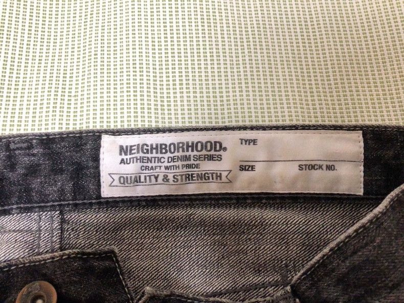Neighborhood Neighborhood 15AW Patch Black Denim - dmc Size US 31 - 3 Thumbnail