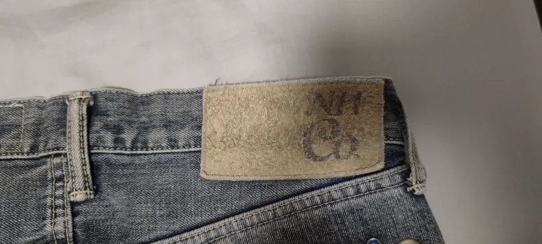 Neighborhood Neighborhood 12AW Distressed Denim Jeans - dmc Size US 33 - 4 Thumbnail