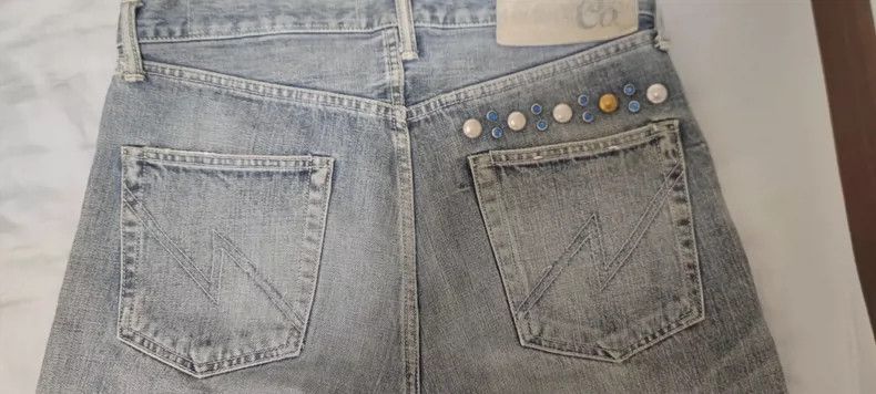 Neighborhood Neighborhood 12AW Distressed Denim Jeans - dmc Size US 33 - 3 Thumbnail