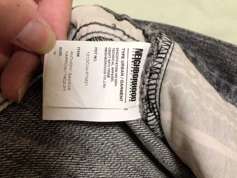 Neighborhood NEIGHBORHOOD 13SS Narrow Denim Jeans - dmc Size US 31 - 7 Thumbnail