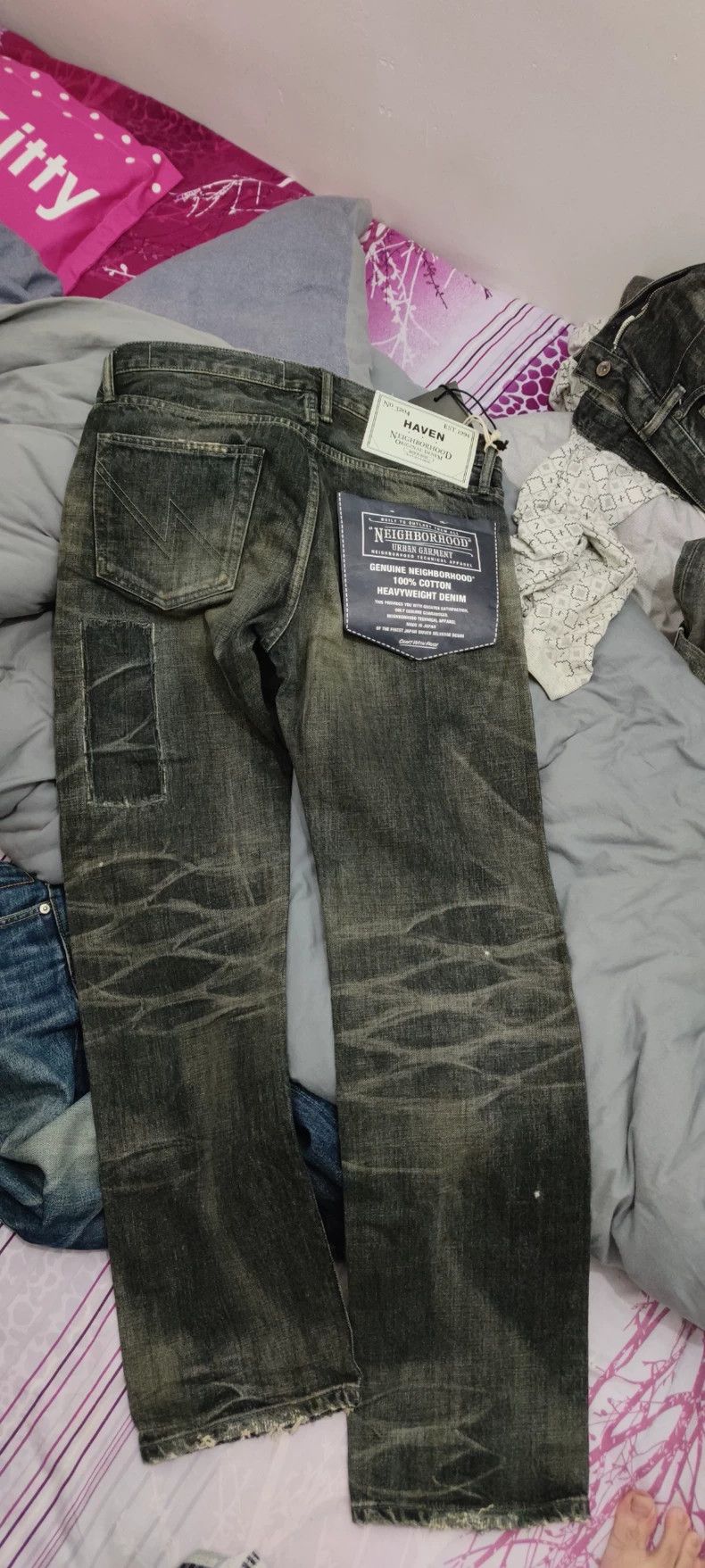 Neighborhood Neighborhood x HAVEN 15AW Denim Jeans - dmc Size US 26 / EU 42 - 2 Thumbnail