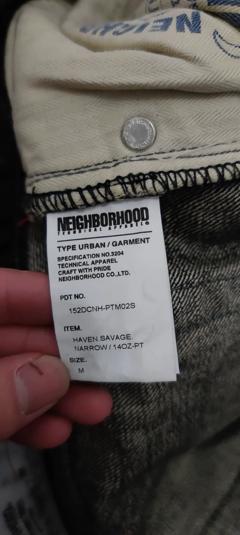 Neighborhood Neighborhood x HAVEN 15AW Denim Jeans - dmc Size US 26 / EU 42 - 6 Thumbnail