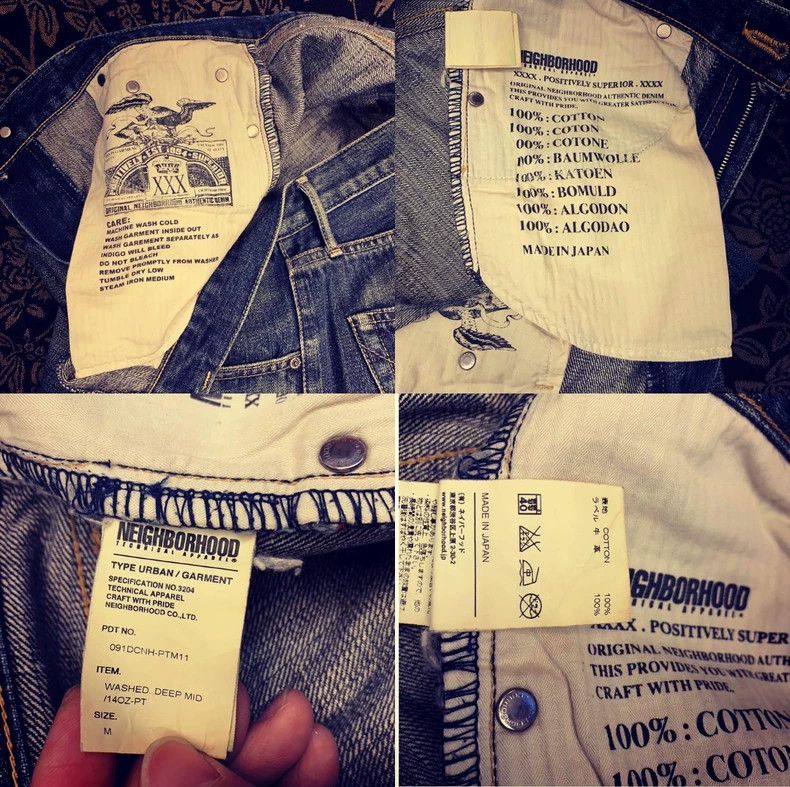 Neighborhood Neighborhood DEEP MID STRAIGHT Denim - dmc Size US 31 - 4 Thumbnail