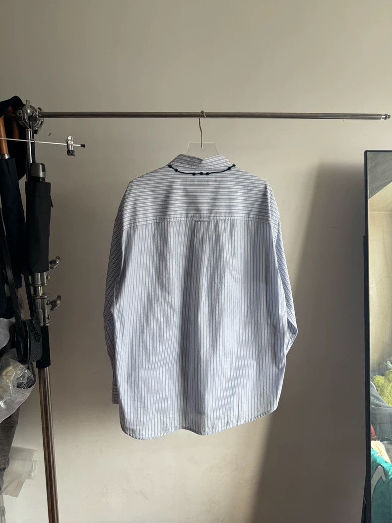 Neighborhood Neighborhood Cross Embroidered Stripe Shirt - dmc Size US L / EU 52-54 / 3 - 2 Thumbnail