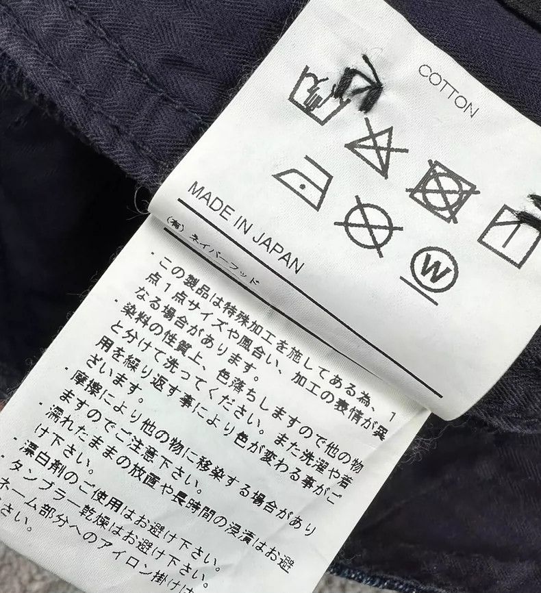Neighborhood NEIGHBORHOOD 18SS Indigo Sashiko Shorts - dmc Size US 34 / EU 50 - 4 Thumbnail