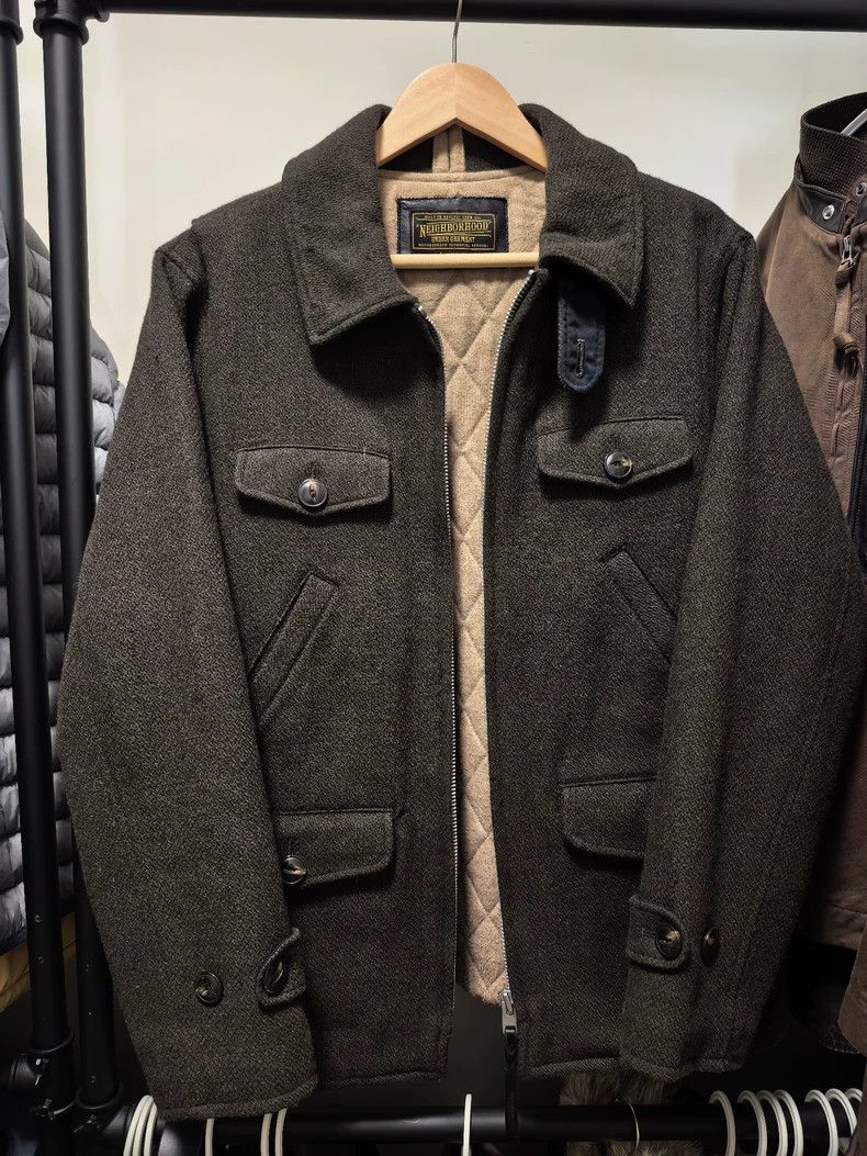 Neighborhood NEIGHBORHOOD 12AW Wool Blend Jacket - dmc Size US L / EU 52-54 / 3 - 3 Thumbnail