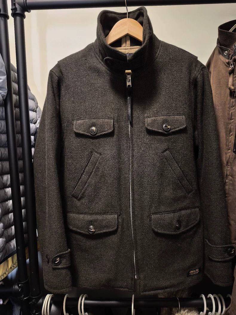Neighborhood NEIGHBORHOOD 12AW Wool Blend Jacket - dmc Size US L / EU 52-54 / 3 - 2 Thumbnail