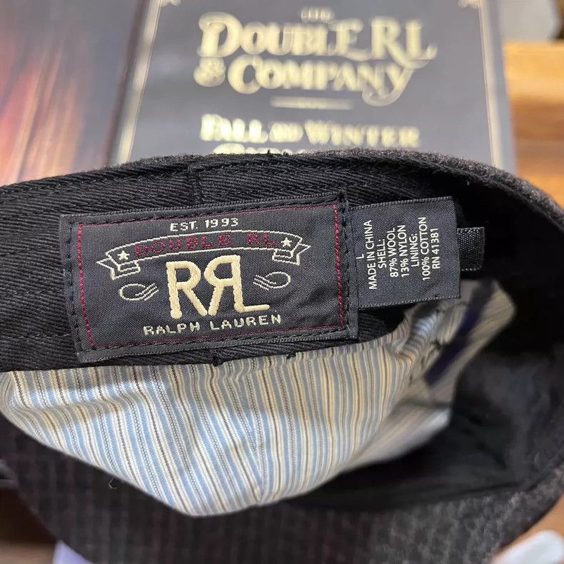 RRL Ralph Lauren RRL Wool Newsboy Cap L M Size - dmc Size ONE SIZE - 4 Thumbnail