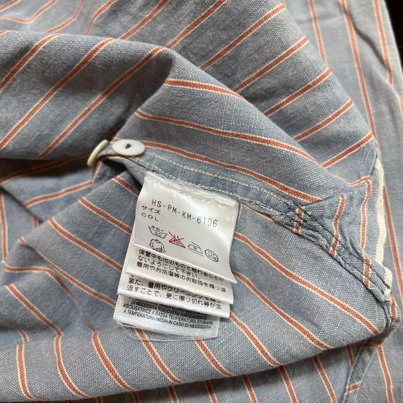 RRL Ralph Lauren RRL Striped Long Sleeve Shirt - dmc Size US S / EU 44-46 / 1 - 4 Thumbnail