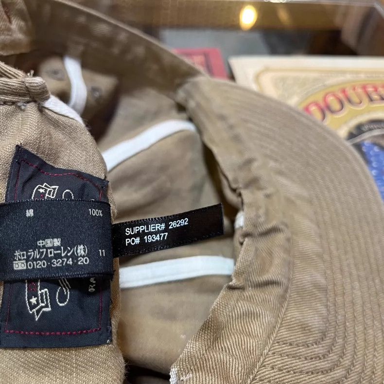 RRL Ralph Lauren RRL Cotton Baseball Cap - dmc Size ONE SIZE - 7 Thumbnail