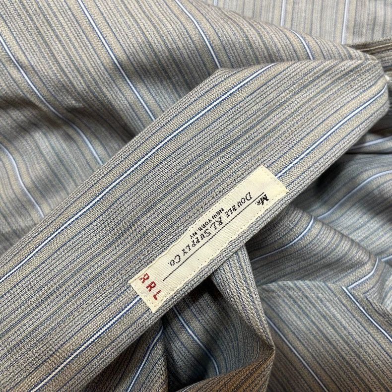 RRL Ralph Lauren RRL Striped Button-Up Shirt - dmc Size US M / EU 48-50 / 2 - 4 Thumbnail