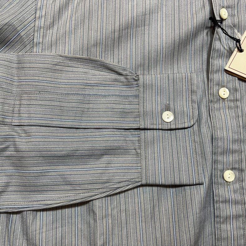 RRL Ralph Lauren RRL Striped Button-Up Shirt - dmc Size US M / EU 48-50 / 2 - 6 Thumbnail