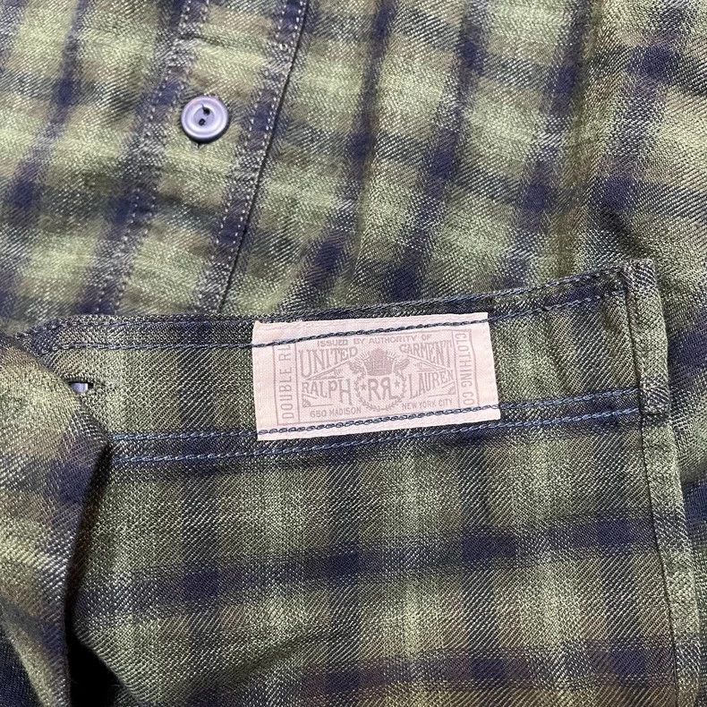 RRL Ralph Lauren RRL Green Plaid Button-Up Shirt - dmc Size US XS / EU 42 / 0 - 5 Thumbnail