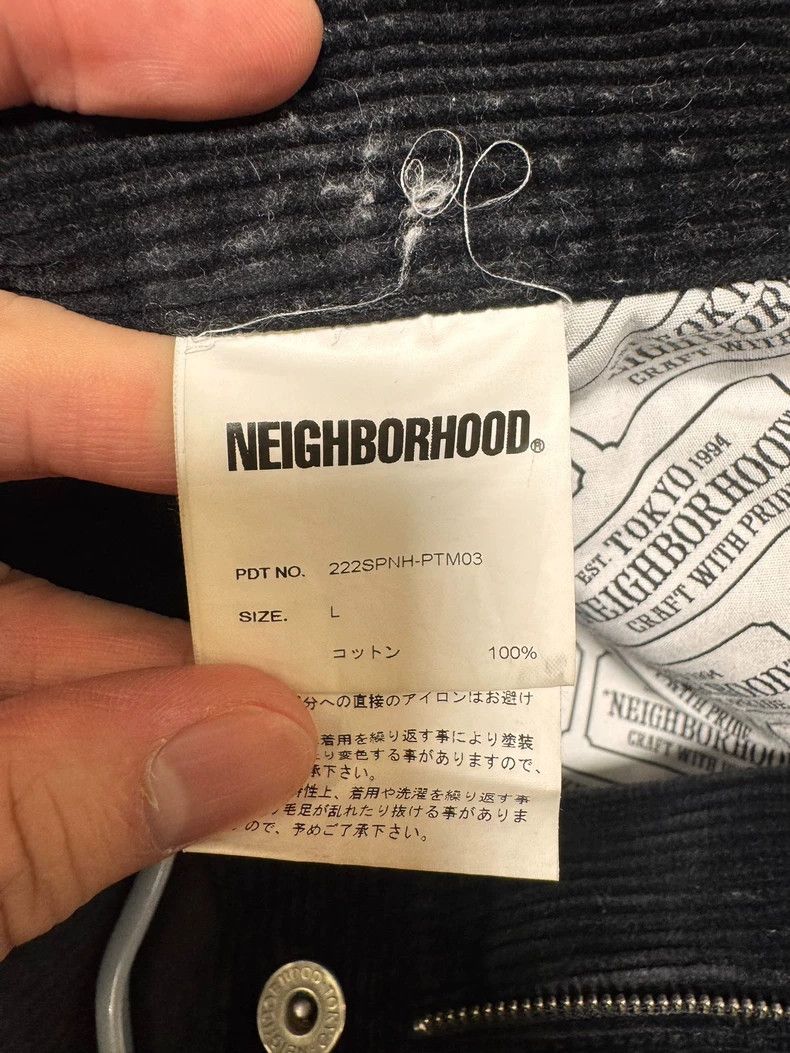 Neighborhood Neighborhood Black Corduroy Pants L - dmc Size US 31 - 6 Thumbnail