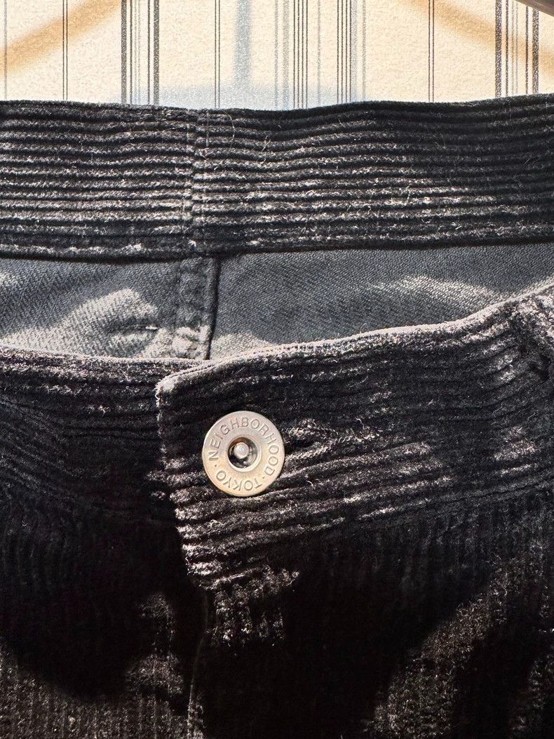 Neighborhood Neighborhood Black Corduroy Pants L - dmc Size US 31 - 4 Thumbnail