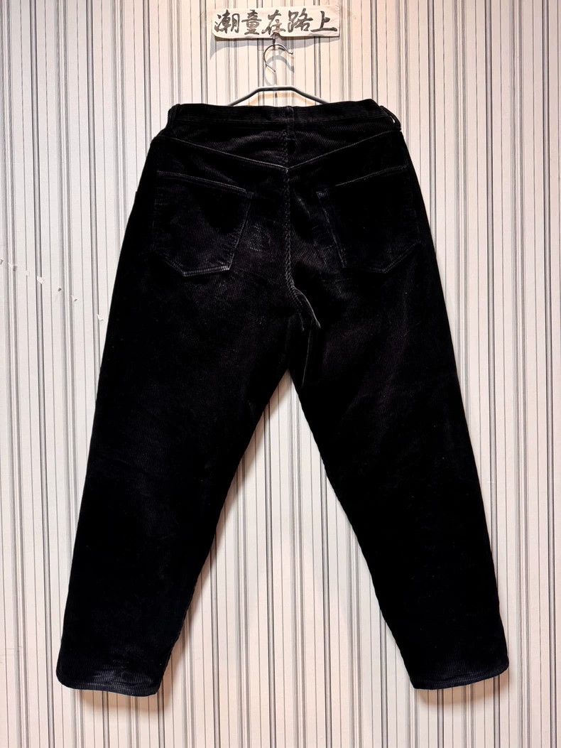 Neighborhood Neighborhood Black Corduroy Pants L - dmc Size US 31 - 2 Thumbnail